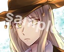 アニメ風のタッチでアイコンを描きます キャラクターの描きわけにこだわり有り、表情を追求してます イメージ3