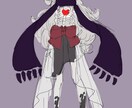 キャラクターイラスト＆キャラデザイン承ります 人物立ち絵。オリジナル、二次創作創作もOK！ イメージ4