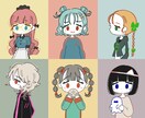ゆるくてポップ、個性的なイラストを作成します 商用利用可◎SNSアイコンなどに◎ イメージ1