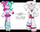 ぷにぷにSDイラスト描きます キャラクター2人頼んでも2,000円！ イメージ2