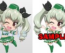 車両ステッカー用イラスト(アニメ塗り)を制作します 車両用途に耐えうる高解像度、高画質で制作します イメージ1
