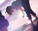 情景が伝わるイラストお描きします 時間を切り取ったようなエモい•儚い系のイラストが得意です！ イメージ6