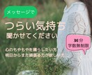 不安・辛い気持ちを取り除いて励まします 正体不明の不安や焦り、葛藤を吐き出して楽になりませんか。 イメージ1