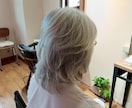 グレイヘアや白髪を主にヘアスタイルのお悩み伺います 白髪や髪の不安にそっと寄り添います イメージ1