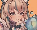 かっこいいSNS用アイコンを制作します かわいい、かっこいいアイコンを描きます！ イメージ4