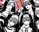 色使いでキャラを引き立たせるようなイラスト描きます 歌い手・VTuberなど活動用イラストが欲しい方へ イメージ7
