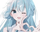 明るくてキラキラな可愛いアイコン作成します シンプルから華やかまで！幅広い雰囲気でお描きします イメージ6