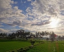 バリ島の朝の風景写真を売ります パワースポット【ゴアガジャ】近くの田園風景の朝をお届け イメージ6