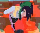 背景なしキャラクターイラスト依頼承ります アオリ、フカン、ポーズ指定はなんでも可 イメージ1