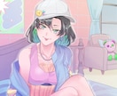 商用OK！柔らかな色彩と繊細な線のイラスト描きます SNS、サムネ、メンシプ特典、グッズ用など幅広くお受けします イメージ1