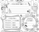 園だより・クラスだよりを読みやすく制作します 原稿整理・レイアウト・校正まで対応しPDFで納品します イメージ3