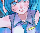 SNS等のアイコンやイラスト描きます 二次創作やオリキャラ大歓迎です！ イメージ2