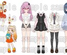 キャラクターシート描きます オリジナルキャラクターのシート　コテキャシート　立ち絵 イメージ4