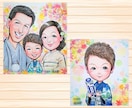 似てる！喜ばれる♪手描きの似顔絵を制作します 長寿祝い、記念日、誕生日ギフト、結婚式、ご自宅のインテリアに イメージ4
