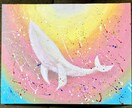 チャネリングアートをお描きます あなたの色やモチーフを絵に致します イメージ4