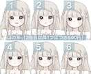 ふわふわフリルワンピース量産イラストお描きします 基本で色変え！プラスオプションでより理想のお姿に！ イメージ4