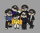 自分だけのカートゥーン風キャラクターが作成出来ます カートゥーン風のイラストで制作します！ イメージ1