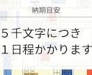 １文字０.３円！小説の校正・校閲を承ります オリジナル・二次…どんな作品も歓迎◎有資格者がチェックします イメージ6