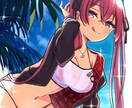 立ち絵/SNSアイコンヘッダー/イラスト作成します 男女キャラそれぞれ対応が可能ポップな印象を出すのが得意です イメージ1