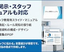 現場のプロが作成！「人を動かすPOP」作ります 豊富な現場経験で、ターゲットに刺さる言葉とデザインを提案。 イメージ3