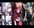 印象的な人物イラストに描かせていただきます SNSやブログのヘッダー、動画用の1枚絵、立ち絵等に！ イメージ4