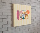 名前を彩る世界に一つのお名前アート作ります 自由気ままに色や模様を組み合わせ、個性を詰め込んだ名前アート イメージ6