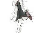 ポップでシンプルな可愛いイラスト描きます 柔らかい雰囲気のイラストが好きな方におすすめです。 イメージ3