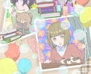 繊細で可愛いキャラクターイラスト制作します アイコン・SDキャラ・1枚絵  丁寧に仕上げます！ イメージ4