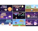 可愛いドット絵のYouTubeサムネ作ります 写真不要。レトロで可愛く目立ちます イメージ10