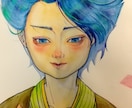 アナログ透明水彩でアイコンイラスト描きます 鮮やかなアナログイラストでアイコンを彩りましょう イメージ5