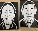 似顔絵切り絵～心を込めてお切り致します 『笑点』出演！福を呼びこむ紙切り師 イメージ1