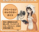 耳に残る明るい高音！通る声質で作品を彩ります 実績作りで先着10名様限定価格♪オプション少なめで明瞭会計！ イメージ3