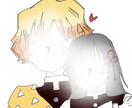 かわいいイラストお描きします 描き直し2回まで無料+納期短め!! イメージ1