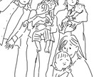 シンプルイラストを描きます 写真を元にゆるっとほんわかシンプル線画イラスト描きます‼︎ イメージ1