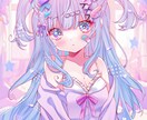 SNS用アイコン・一枚絵を描きます VTuberや歌い手などの活動者様におすすめです！ イメージ4