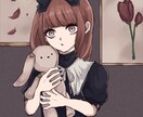SNSのアイコン描きます ふわふわあまくて可愛いイラスト イメージ1