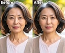人物・背景お写真のレタッチをします 不要物削除・美肌補正・色味調節で写真を整えます イメージ2