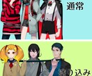 TRPGなどに使える立ち絵描きます キャラクターに愛着を持ちたい方向け イメージ3