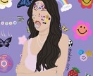 あなたのお気に入りの写真を元にイラスト作成します シンプルでオシャレなイラストをフラットデザインで描きます！ イメージ10