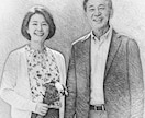 思い出のお写真を鉛筆画風イラストにします 大切な一枚を温かみのある手描き風に イメージ1