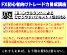 初心者歓迎！FXのトレード手法とFXの本質教えます 【チャートに張り付かず効率化】FXの重要ポイント3点伝授！ イメージ2