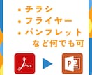 pdfやイラストレーターのデータをパワポにします チラシやパンフレットなどを、編集しやすいpptxデータに イメージ2