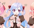 最短3日！二人以上の女の子イラストを描きます キラキラした可愛いイラストを素早く納品 イメージ4