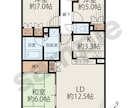 不動産広告の『間取り図』作成代行します 間取図作成ならお任せください！やすい,はやい,きれいにお届け イメージ2