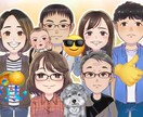 記念日やプレゼントに敵したイラスト制作します 記念日やプレゼント、ペットとの似顔絵いかがでしょうか？ イメージ1