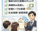 勧められた保険、本当に必要かチェックします 保険業界FPが営業トークの裏側まで客観チェック イメージ2
