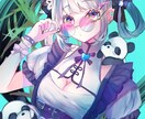 SNS用アイコン等制作します ✿.綺麗可愛い透明感あるイラストならお任せください イメージ4
