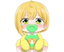 赤ちゃん化イラスト承ります アイコンなどに使いやすくてかわいい赤ちゃんイラスト！ イメージ6