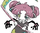 退廃的ポップな世界観のニ色塗り。一枚絵を制作します 唯一無二のパンクな世界観！あなたに届けます。 イメージ4