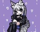 可愛いミニキャラを描きます 配信素材などに使えるミニキャラ！ イメージ1